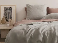 Parachute Pillowcases + Shams*Everyday Linen Euro Sham