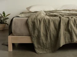 Parachute Quilts + Comforters*Linen Box Quilt