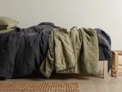 Parachute Quilts + Comforters*Linen Box Quilt