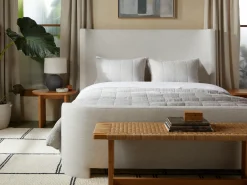 Parachute Quilts + Comforters*Linen Box Quilt