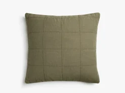 Parachute Pillowcases + Shams*Linen Box Quilted Euro Sham