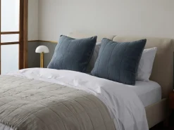 Parachute Pillowcases + Shams*Linen Box Quilted Euro Sham