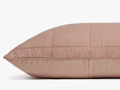 Parachute Pillowcases + Shams*Linen Box Quilted Euro Sham