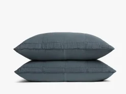 Parachute Pillowcases + Shams*Linen Box Quilted Sham Set
