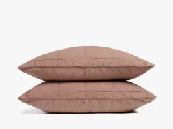 Parachute Pillowcases + Shams*Linen Box Quilted Sham Set