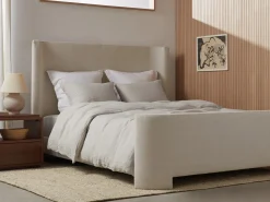 Parachute Pillowcases + Shams*Linen Euro Sham