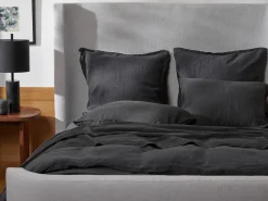 Parachute Pillowcases + Shams*Linen Euro Sham