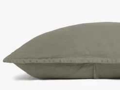 Parachute Pillowcases + Shams*Linen Euro Sham