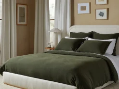 Parachute Pillowcases + Shams*Linen Euro Sham