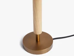 Parachute Lighting*Oak Table Lamp