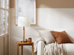 Parachute Lighting*Oak Table Lamp
