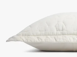 Parachute Pillowcases + Shams*Organic Soft Stitch Euro Sham