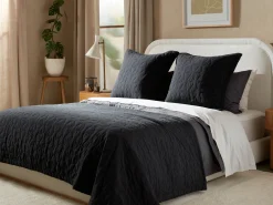 Parachute Pillowcases + Shams*Organic Soft Stitch Euro Sham