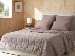 Parachute Pillowcases + Shams*Organic Waffle Euro Sham