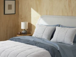 Parachute Pillowcases + Shams*Organic Waffle Sham Set