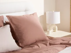 Parachute Pillowcases + Shams*Percale Euro Sham
