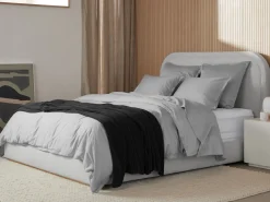 Parachute Pillowcases + Shams*Sateen Euro Sham