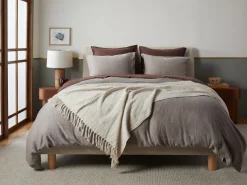 Parachute Decorative Pillows + Throws*Soft Cotton Throw
