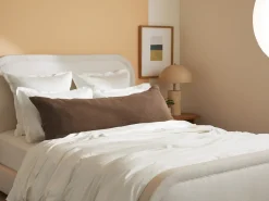Parachute Pillowcases + Shams*Vintage Linen Body Pillow Cover